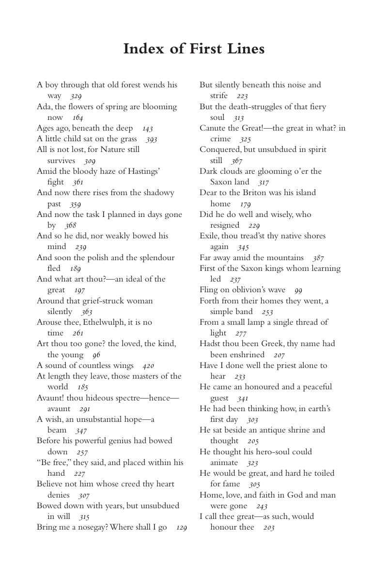 index-of-first-lines-the-collected-works-of-ann-hawkshaw