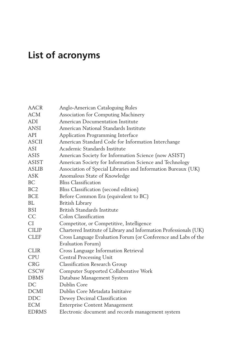 list of acronyms in thesis
