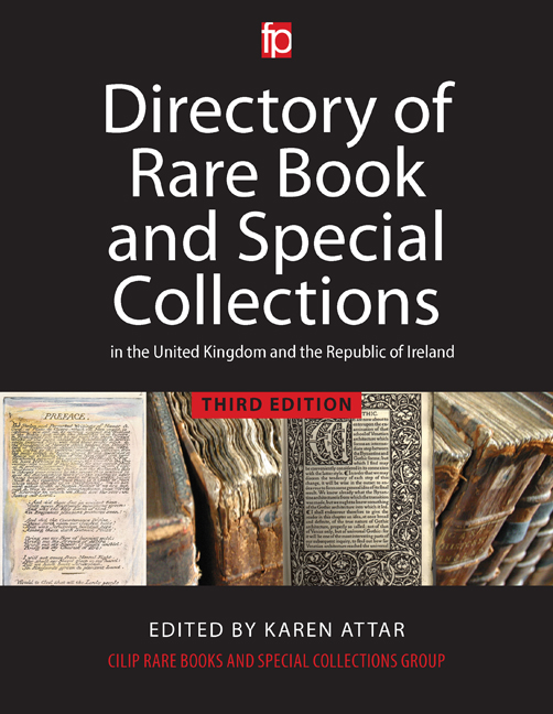 Historical Directories of England & Wales - Special Collections