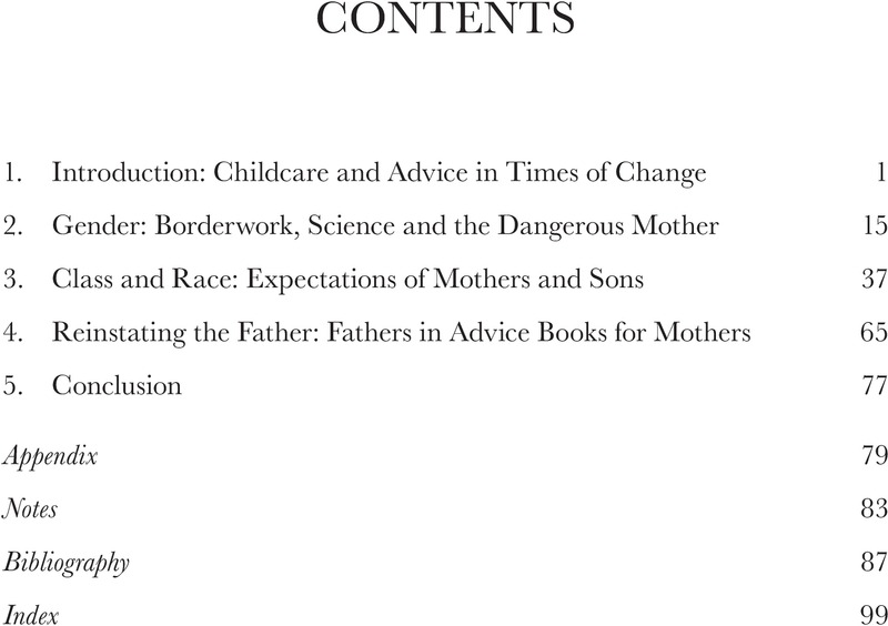 Contents - Analysing American Advice Books For Single Mothers Raising Sons