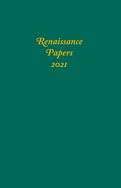 Renaissance Papers 2021