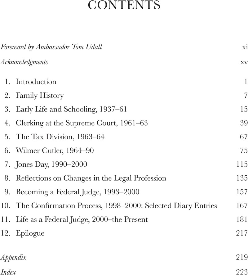 Contents - Timothy B. Dyk