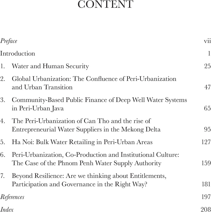 water security essay