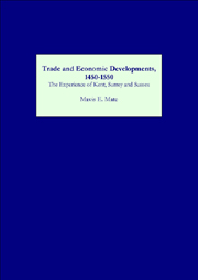 Trade and Economic Developments, 1450–1550