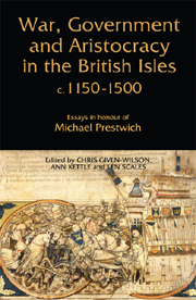 War, Government and Aristocracy in the British Isles, c.1150–1500