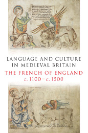 Language and Culture in Medieval Britain