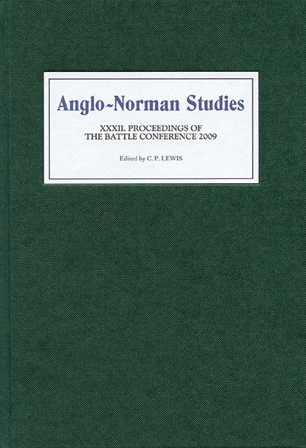 Anglo-Norman Studies XXXII