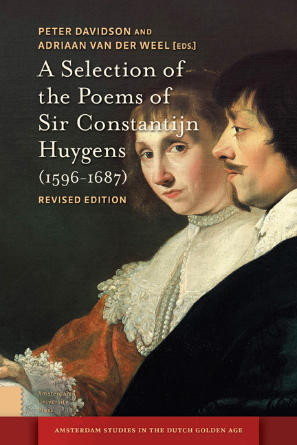 Selection of the Poems of Sir Constantijn Huygens (1596–1687)