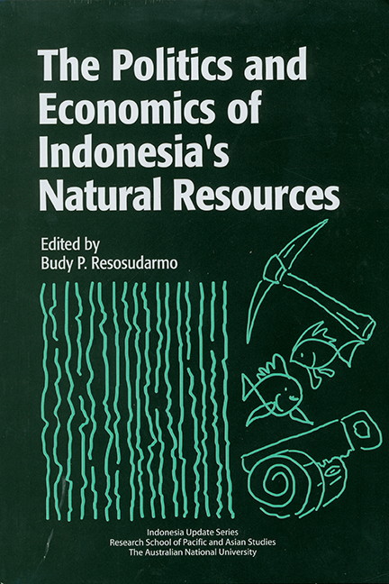 The Politics and Economics of Indonesia's Natural Resources