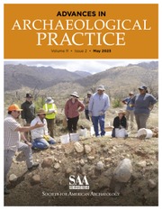 Advances in Archaeological Practice Volume 11 - Issue 2 -