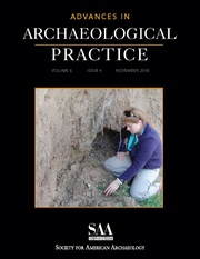Advances in Archaeological Practice Volume 6 - Issue 4 -