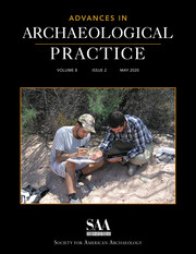 Advances in Archaeological Practice Volume 8 - Issue 2 -