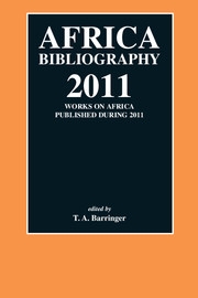 Africa Bibliography Volume 2011 - Issue  -