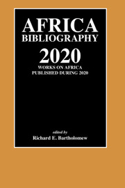 Africa Bibliography Volume 2020 - Issue  -