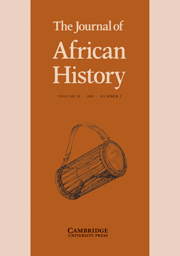 The Journal of African History Volume 51 - Issue 2 -