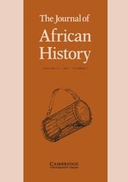 The Journal of African History Volume 53 - Issue 2 -