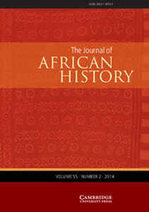 The Journal of African History Volume 55 - Issue 2 -