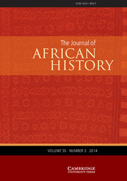 The Journal of African History Volume 55 - Issue 3 -
