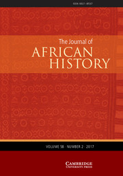 The Journal of African History Volume 58 - Issue 2 -