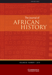 The Journal of African History Volume 60 - Issue 1 -