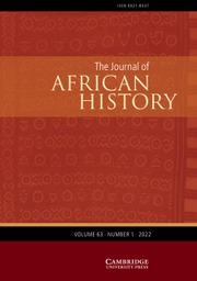 The Journal of African History Volume 63 - Issue 1 -