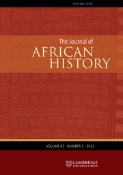 The Journal of African History Volume 63 - Issue 3 -
