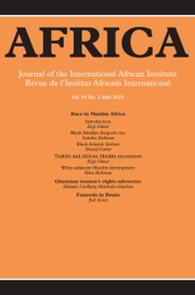 Africa Volume 93 - Issue 2 -