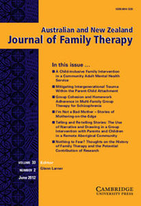 Australian and New Zealand Journal of Family Therapy Volume 33 - Issue 2 -