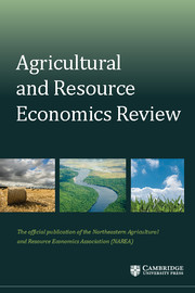 Agricultural and Resource Economics Review Volume 45 - Issue 1 -