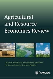 Agricultural and Resource Economics Review Volume 47 - Issue 1 -
