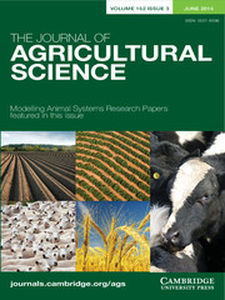 The Journal of Agricultural Science Volume 152 - Issue 3 -
