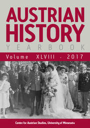 Austrian History Yearbook Volume 48 - Issue  -