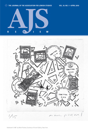 AJS Review Volume 34 - Issue 1 -