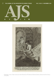 AJS Review Volume 39 - Issue 2 -