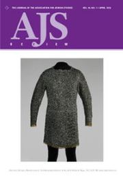 AJS Review Volume 40 - Issue 1 -