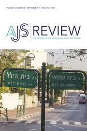AJS Review Volume 45 - Issue 2 -