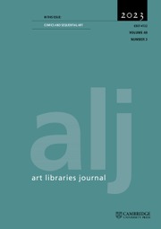 Art Libraries Journal Volume 48 - Issue 3 -