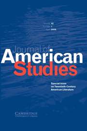 Journal of American Studies Volume 42 - Issue 1 -
