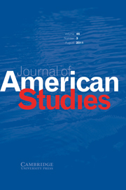 Journal of American Studies Volume 45 - Issue 3 -