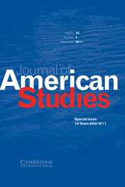 Journal of American Studies Volume 45 - Special Issue4 -  10 Years After 9/11