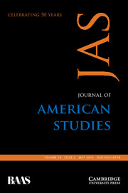 Journal of American Studies Volume 50 - Issue 2 -