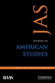 Journal of American Studies Volume 53 - Issue 4 -