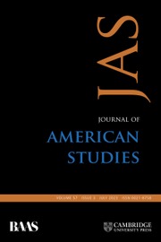 Journal of American Studies Volume 57 - Issue 3 -