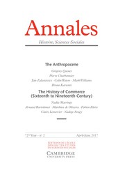 Annales. Histoire, Sciences Sociales - English Edition Volume 72 - Issue 2 -