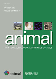 animal Volume 10 - Issue 10 -