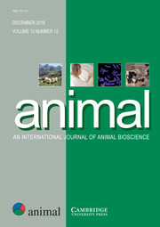 animal Volume 12 - Issue 12 -