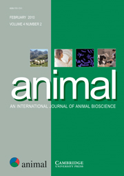 animal Volume 4 - Issue 2 -