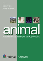 animal Volume 7 - Issue 2 -