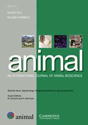 animal Volume 8 - Special Issue8 -  Agroecology: integrating animals in agroecosystems