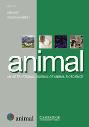 animal Volume 9 - Issue 6 -